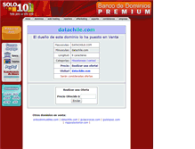 Tablet Screenshot of datachile.com